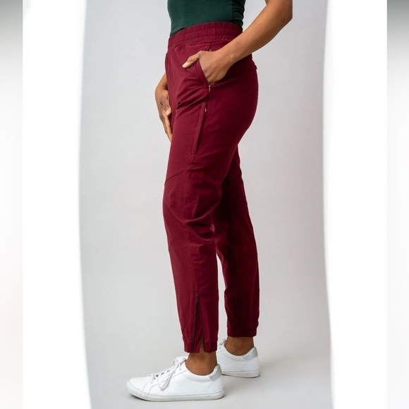 Alder Apparel Be Free Jogger Merlot Medium - Picture 3 of 12